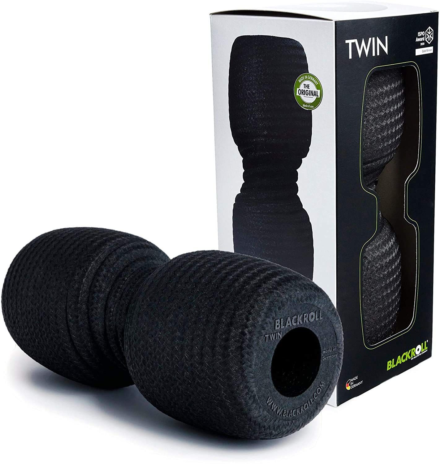 ブラックロール フォームローラー TWIN ストレッチボール ドイツ製 軽量 104g(日本正規品)