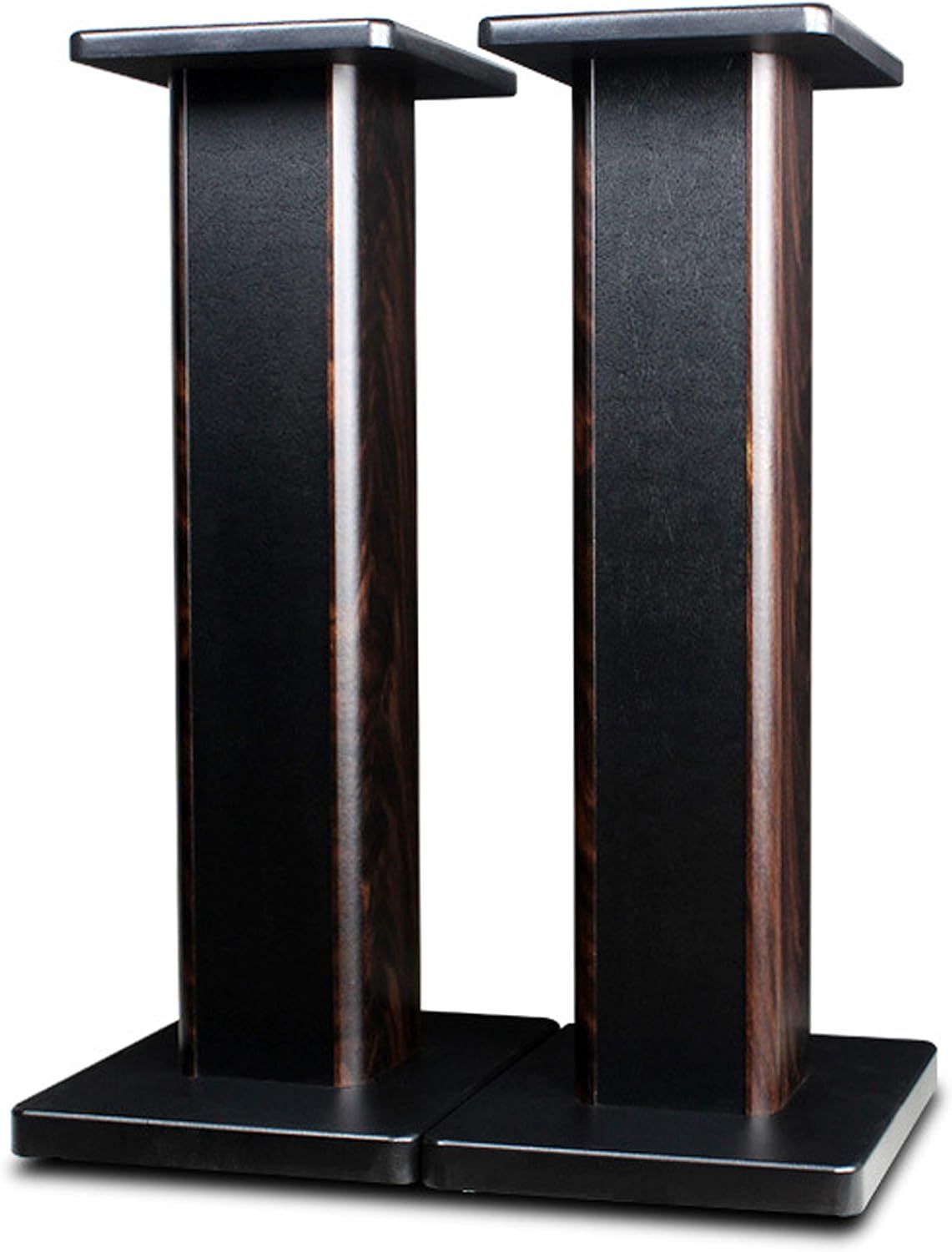 BQKOZFIN スピーカースタンド 木製 2台1組 高さ50cm 天板18.5×23.5cm 耐荷重50kg オーディオラック