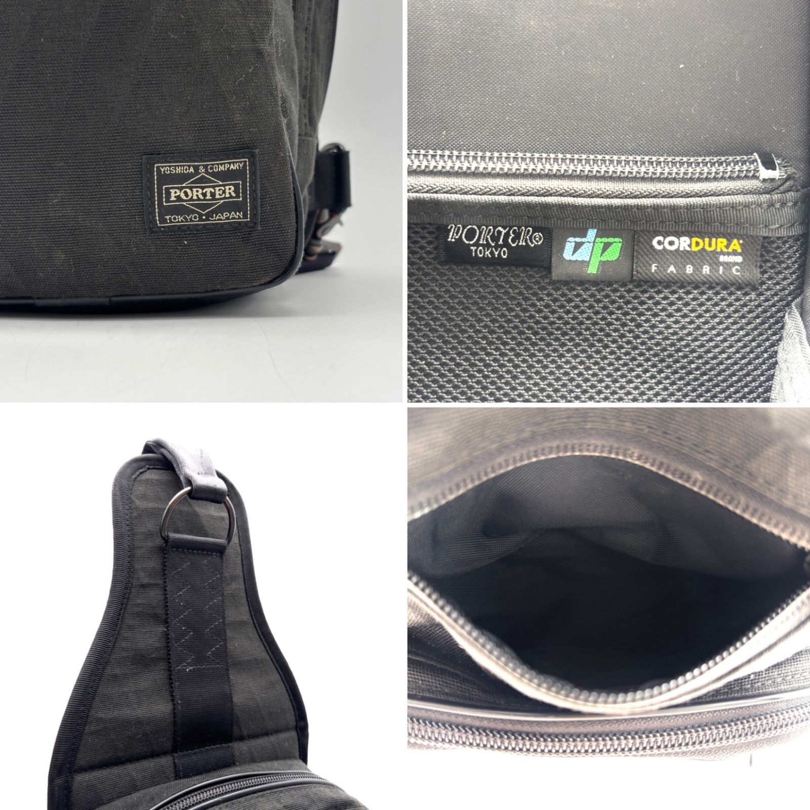 美品 PORTER ポーター HYBRID ハイブリッド ボディバッグ ワン