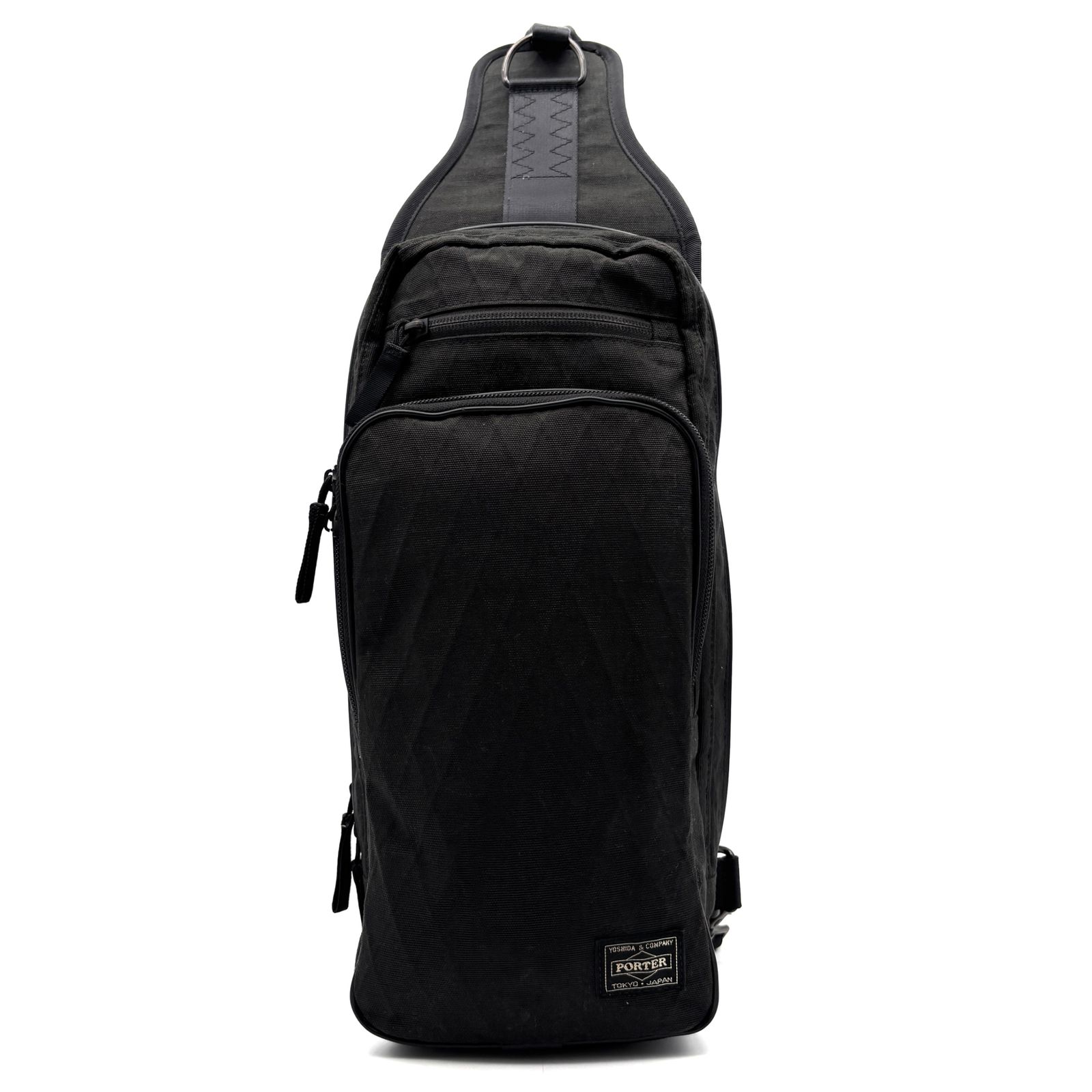 メンズ 美品 PORTER ポーター HYBRID ハイブリッド ボディバッグ ワン 