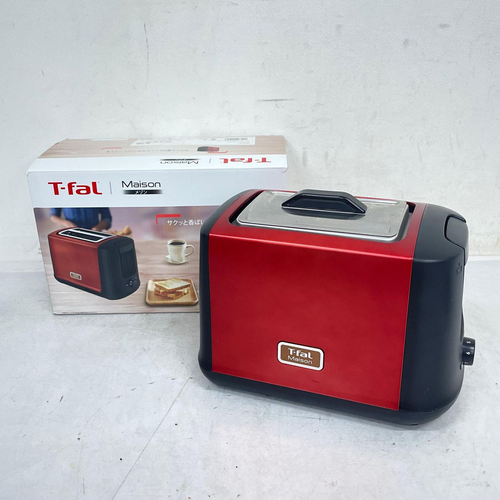 T-faL ティファール ポップアップトースター Maison TT3425JP キッチン 