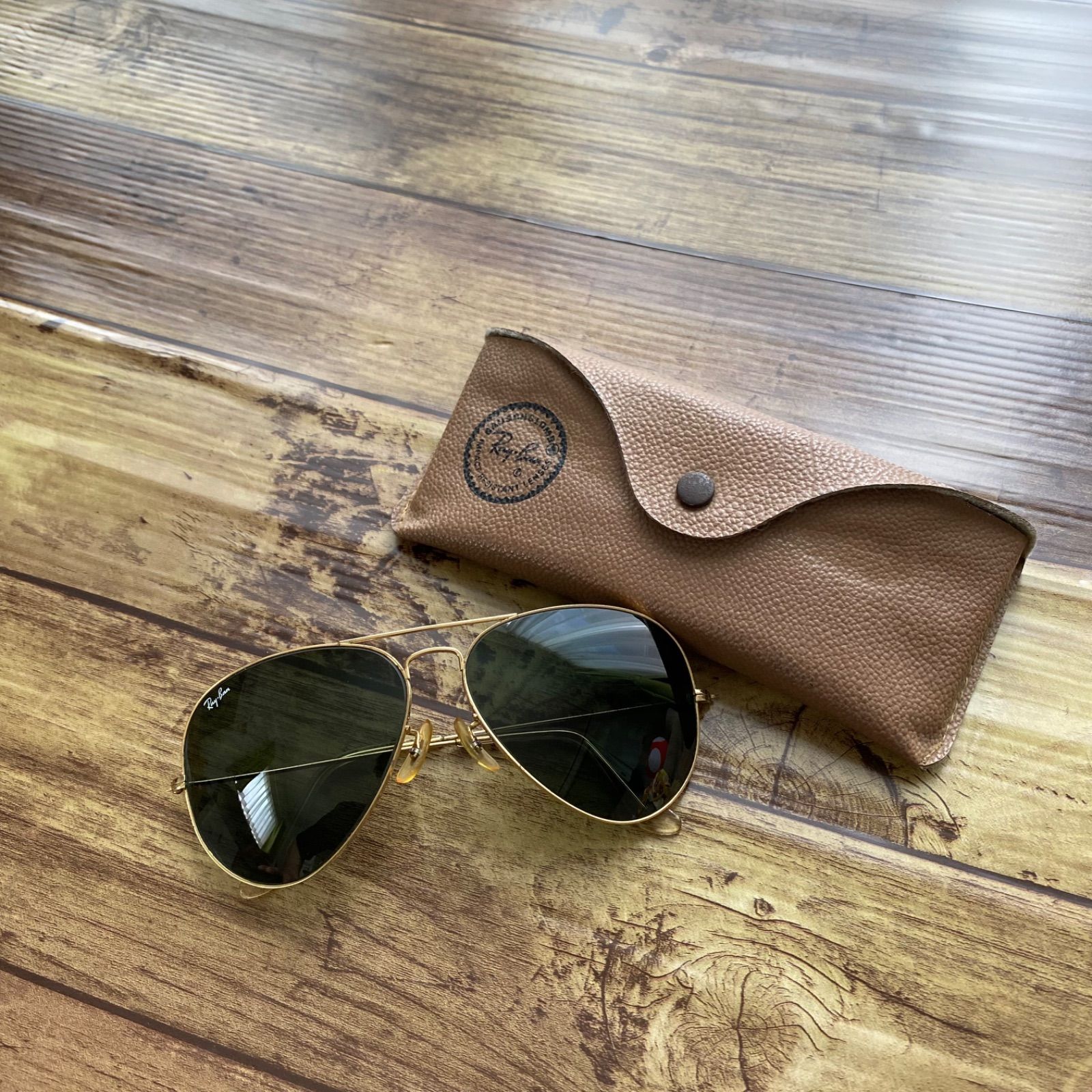 Ray Ban レイバン サングラス B&L USA製 アビエーター ティアドロップ