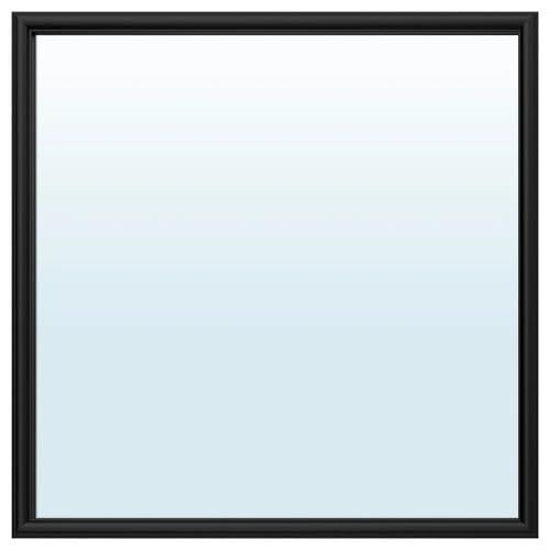 IKEA イケア ミラー ブラック 65x65 cm m40609883 NYPONBUSKE ニーポンブスケ