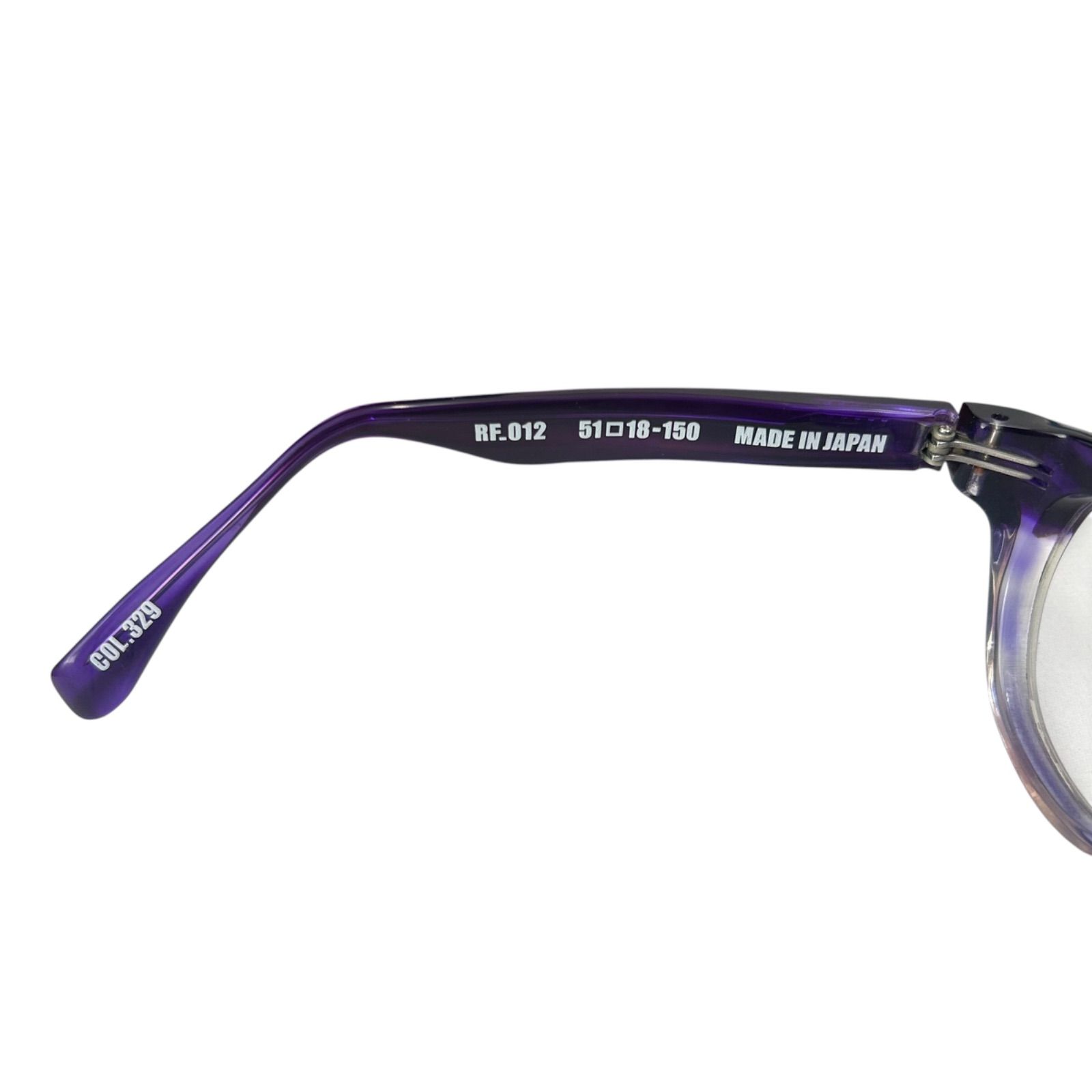 FACTORY900 ファクトリー900 RETRO FUTURE BY 900 COL.329 眼鏡 パープル FACTORY900 ファクトリー900 RETRO FUTURE BY 900 COL.329 眼鏡 パープル
