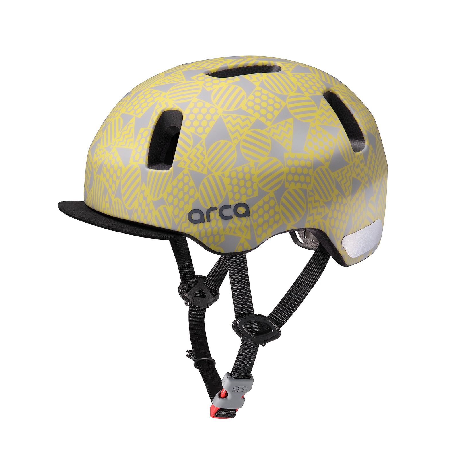 KABUTO(カブト) ARCA アルカ ヘルメット サイクル/自転車 SG基準適合品 47-50cm マットアートイエロー
