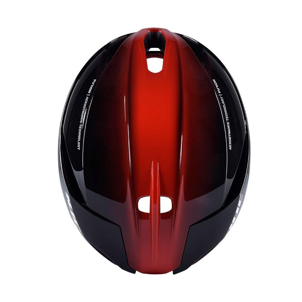 HJC 自転車ヘルメット [JCF公認] FURION 2.0 ロードバイク セミエアロヘルメット 通気性 軽量 (FADE RED, L(58-63cm))