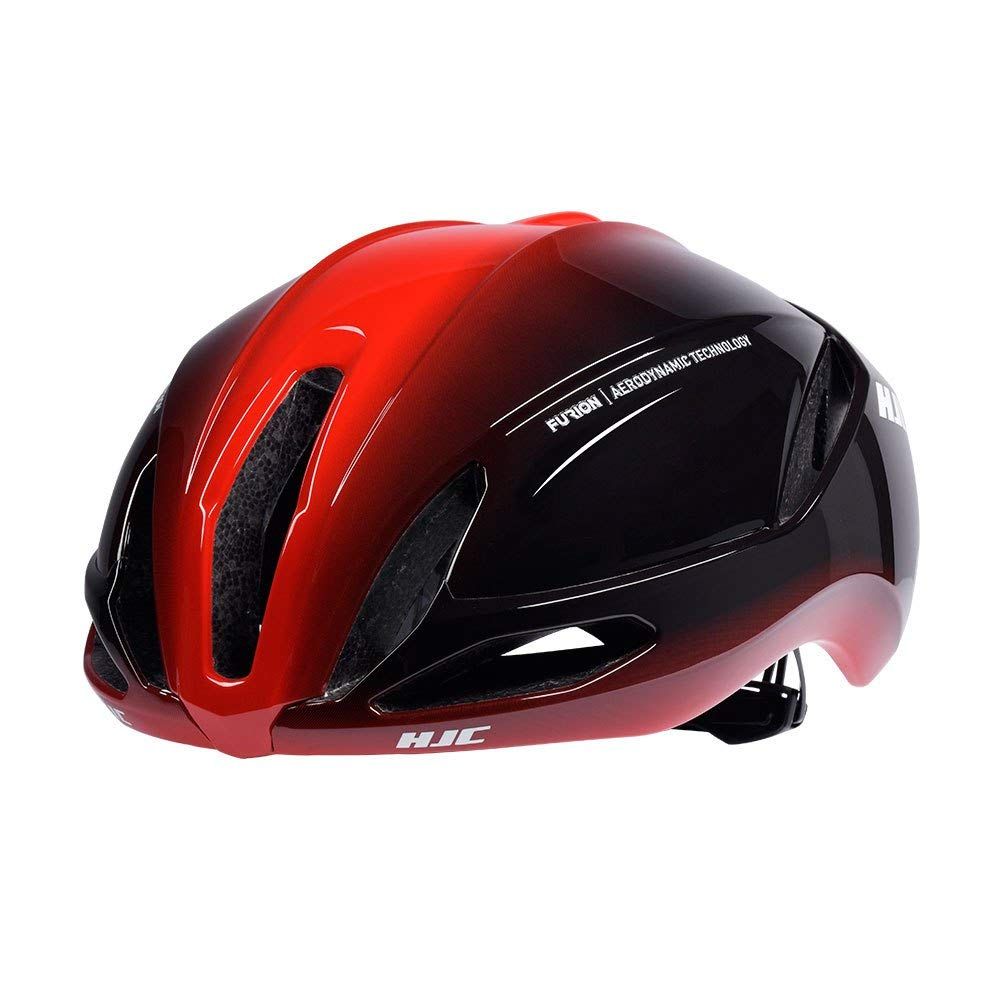 HJC 自転車ヘルメット [JCF公認] FURION 2.0 ロードバイク セミエアロヘルメット 通気性 軽量 (FADE RED, L(58-63cm))