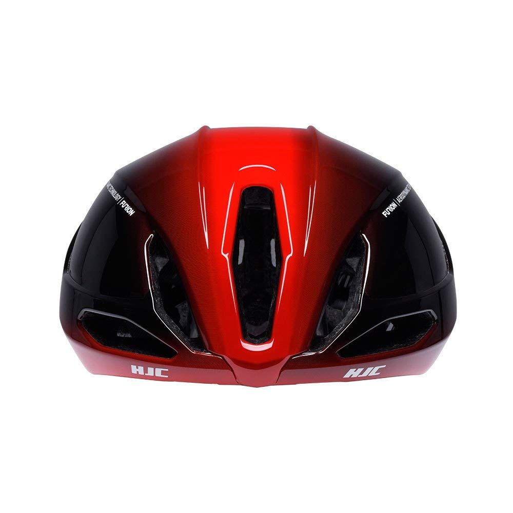 HJC 自転車ヘルメット [JCF公認] FURION 2.0 ロードバイク セミエアロヘルメット 通気性 軽量 (FADE RED, L(58-63cm))