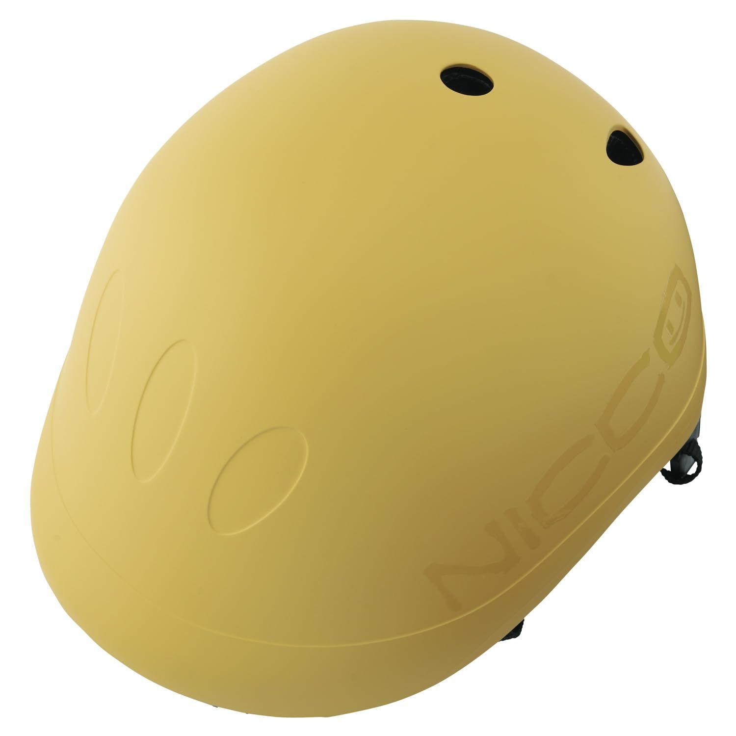 クミカ工業 Nicco ヘルメット ビートル/KM001/キッズ用/49-54cm/CE/日本製/ハードシェル マットマスタード