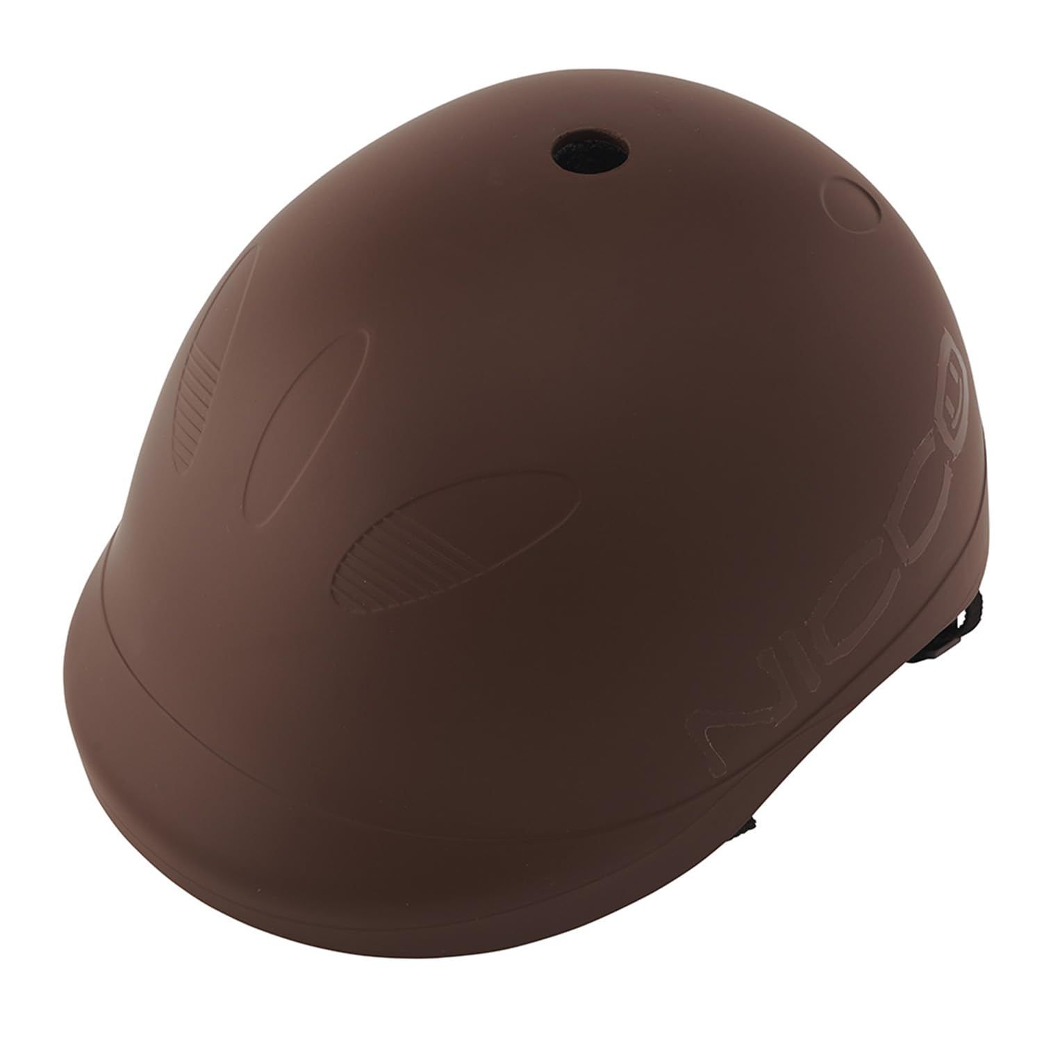 クミカ工業 Nicco ヘルメット ビートル/KM001L/キッズ用/52-56cm/CE/日本製/ハードシェル マットブラウン