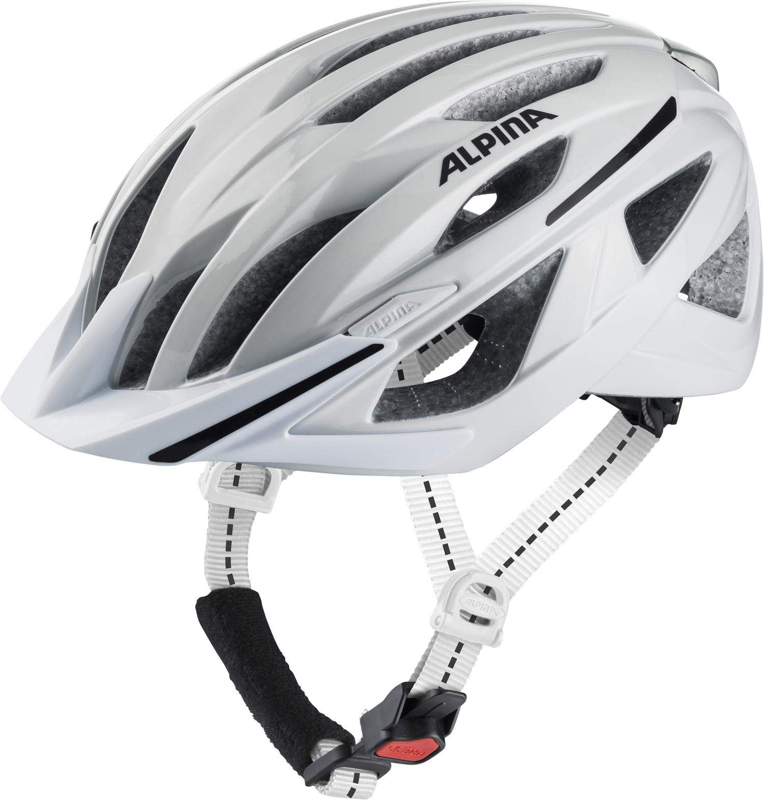 ALPINA(アルピナ) レディース自転車ヘルメット LEDライト付属 CE認証 ドイツ製 HAGA / 51-56 cm