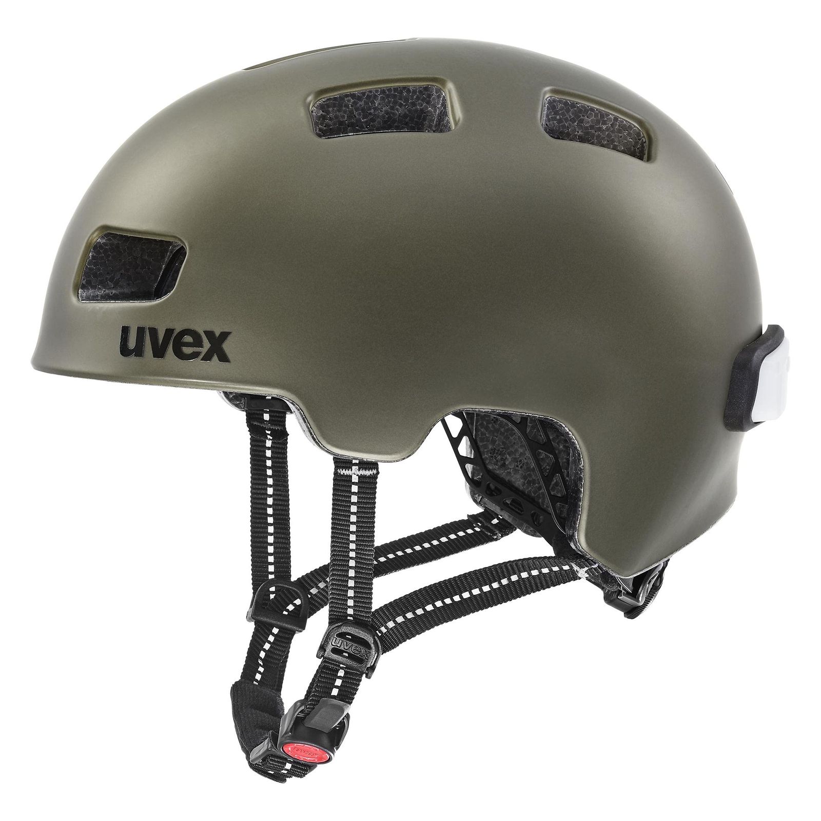 uvex(ウベックス) 自転車ヘルメット 街乗り LEDライト付属 通勤 通学 CE認証 ドイツ製 city 4 / 58-61 cm