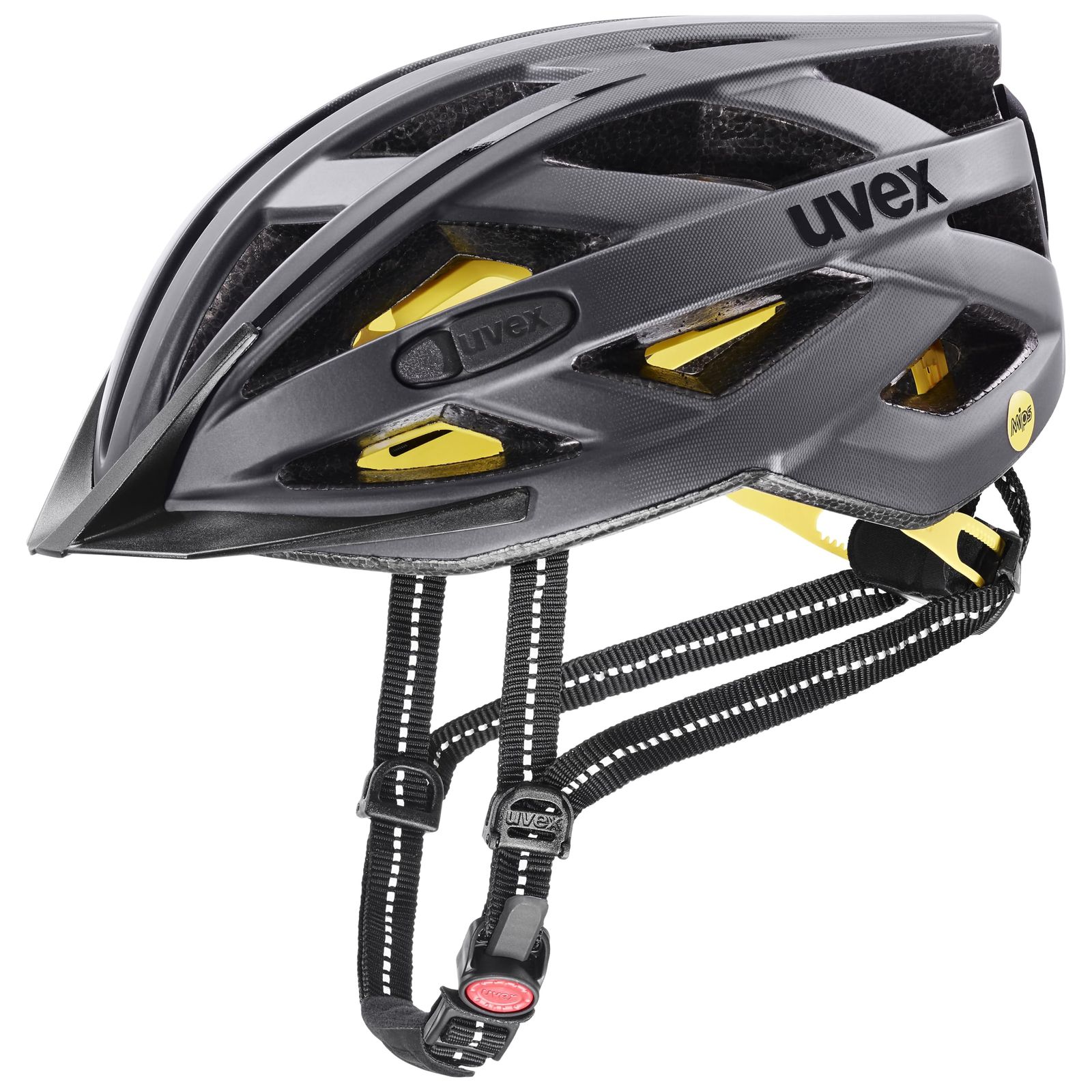 uvex(ウベックス) MIPS搭載 自転車ヘルメット LEDライト付属 CE認証 ドイツ製 i-vo MIPS / 56-60 cm