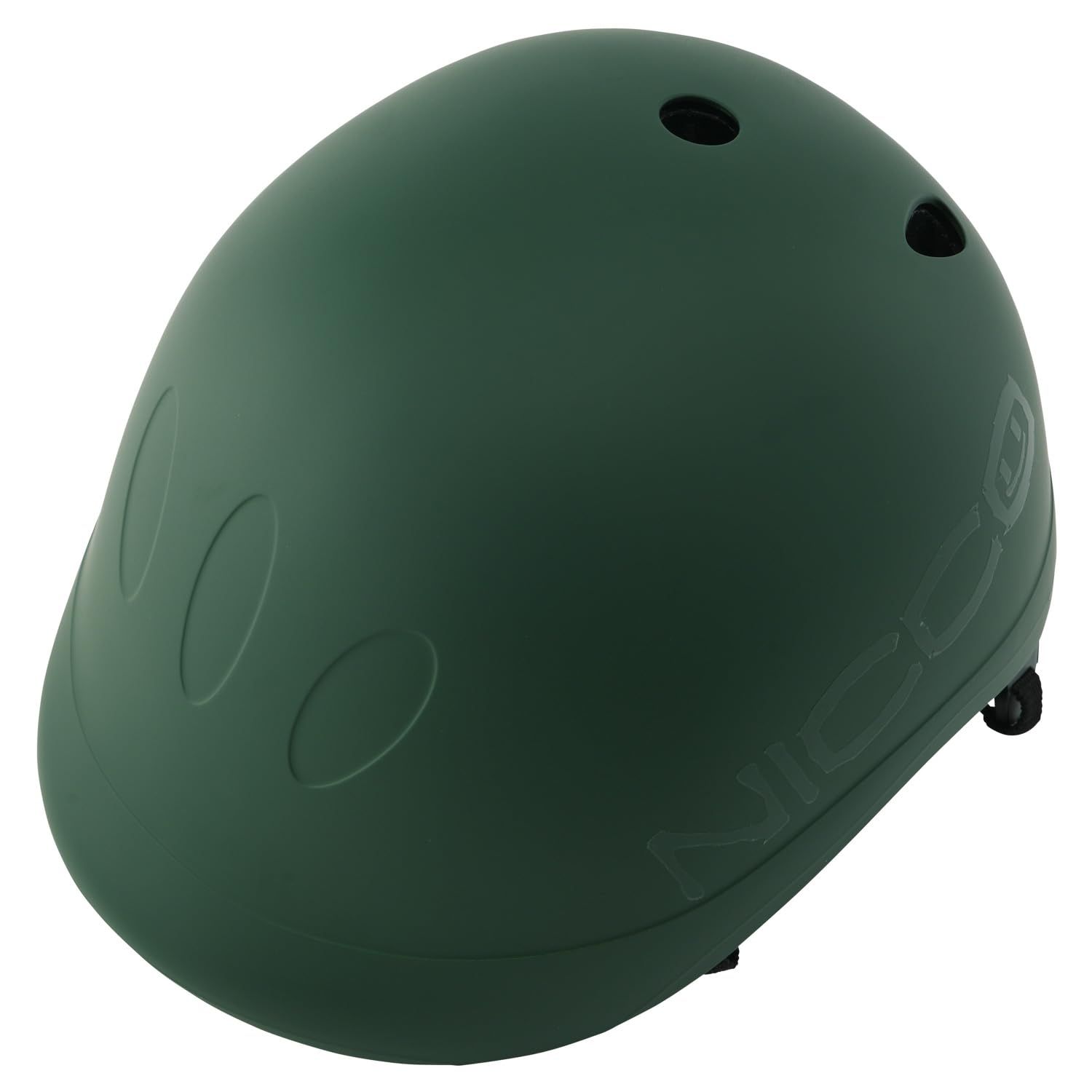 クミカ工業 Nicco ヘルメット ビートル/KM001/キッズ用/49-54cm/CE/日本製/ハードシェル マットグリーン
