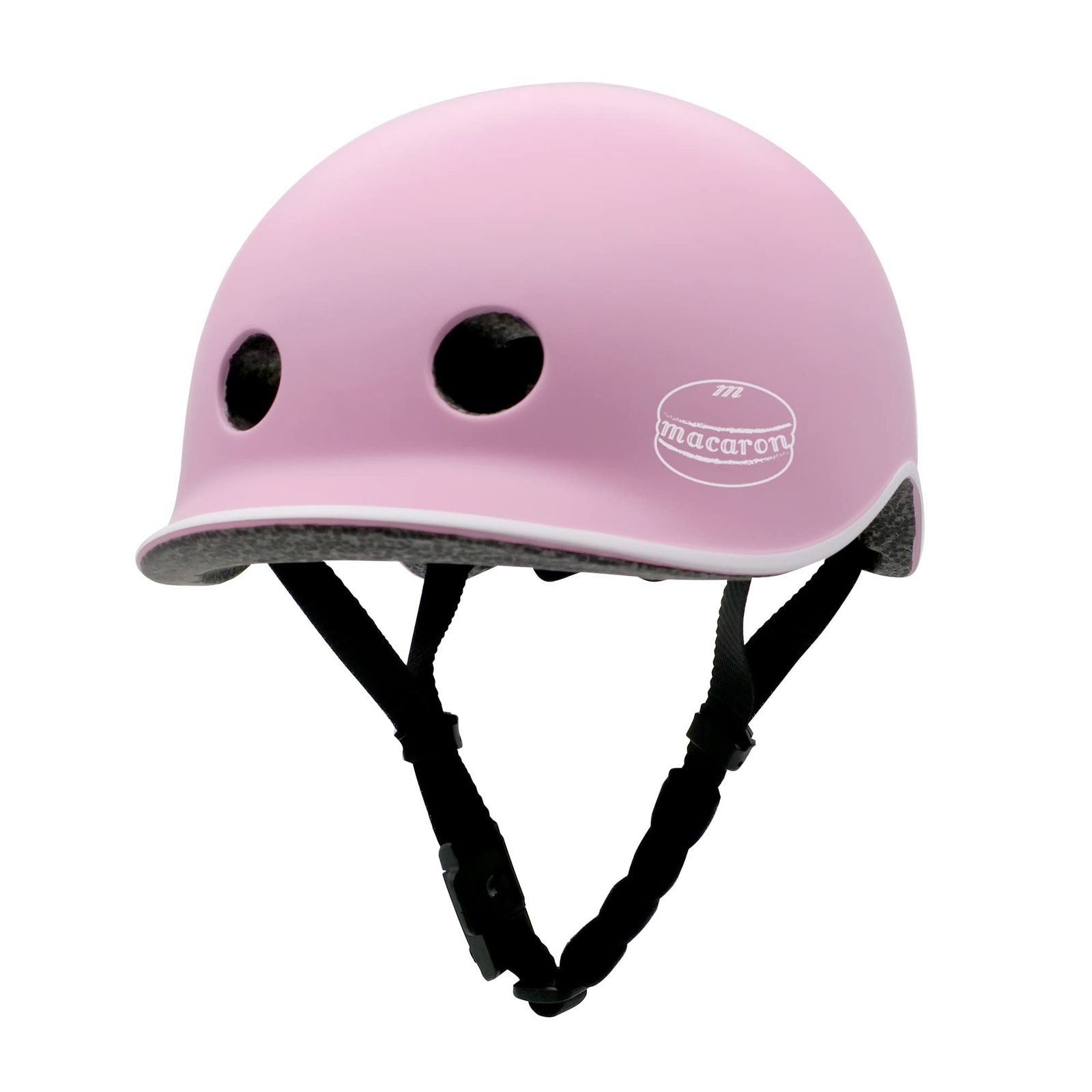子供用ヘルメット 自転車 SG規格合格マーク 調整ダイヤル付 Macaron (マカロン) 軽量 52～56cm ピンク JP8120