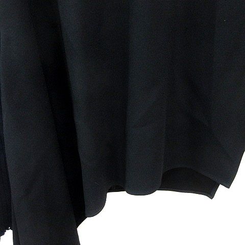 タロウホリウチ taro horiuchi アシンメトリー ニット 黒 タロウホリウチ TARO HORIUCHI ブラウス 長袖 切替 ニット リブ