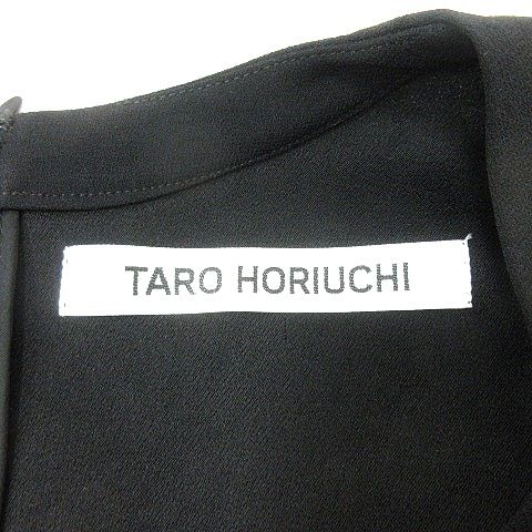 タロウホリウチ TARO HORIUCHI ブラウス 長袖 切替 ニット リブ