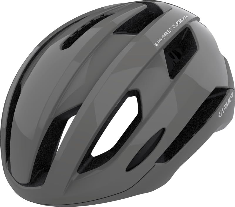 Karmor(カーマー)自転車,大人用ヘルメット SWALLO(スワロー) グレー L アジアンフィット・JCF(公財)日本自転車競技連盟 公認
