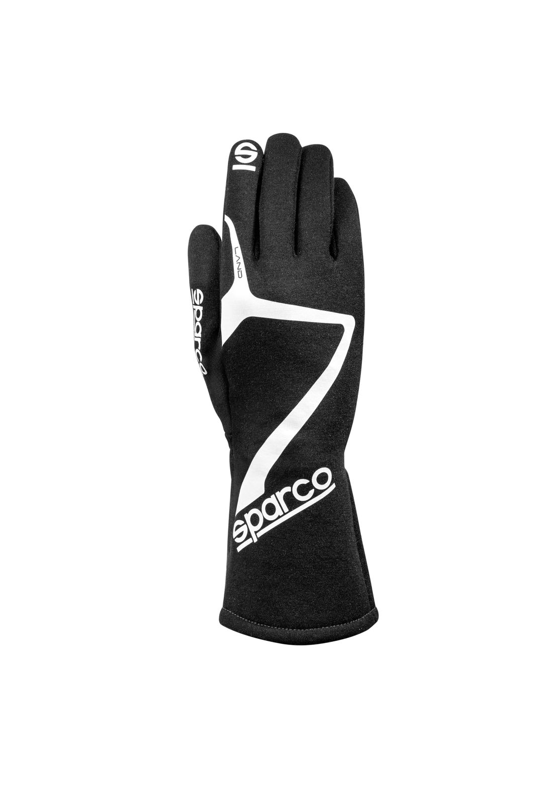 Sparco（スパルコ） FIA 8856-2018-DC.409.24-G 認証 レーシンググローブ LAND (ランド) BLACK (ブラック) サイズ8 00136608NR