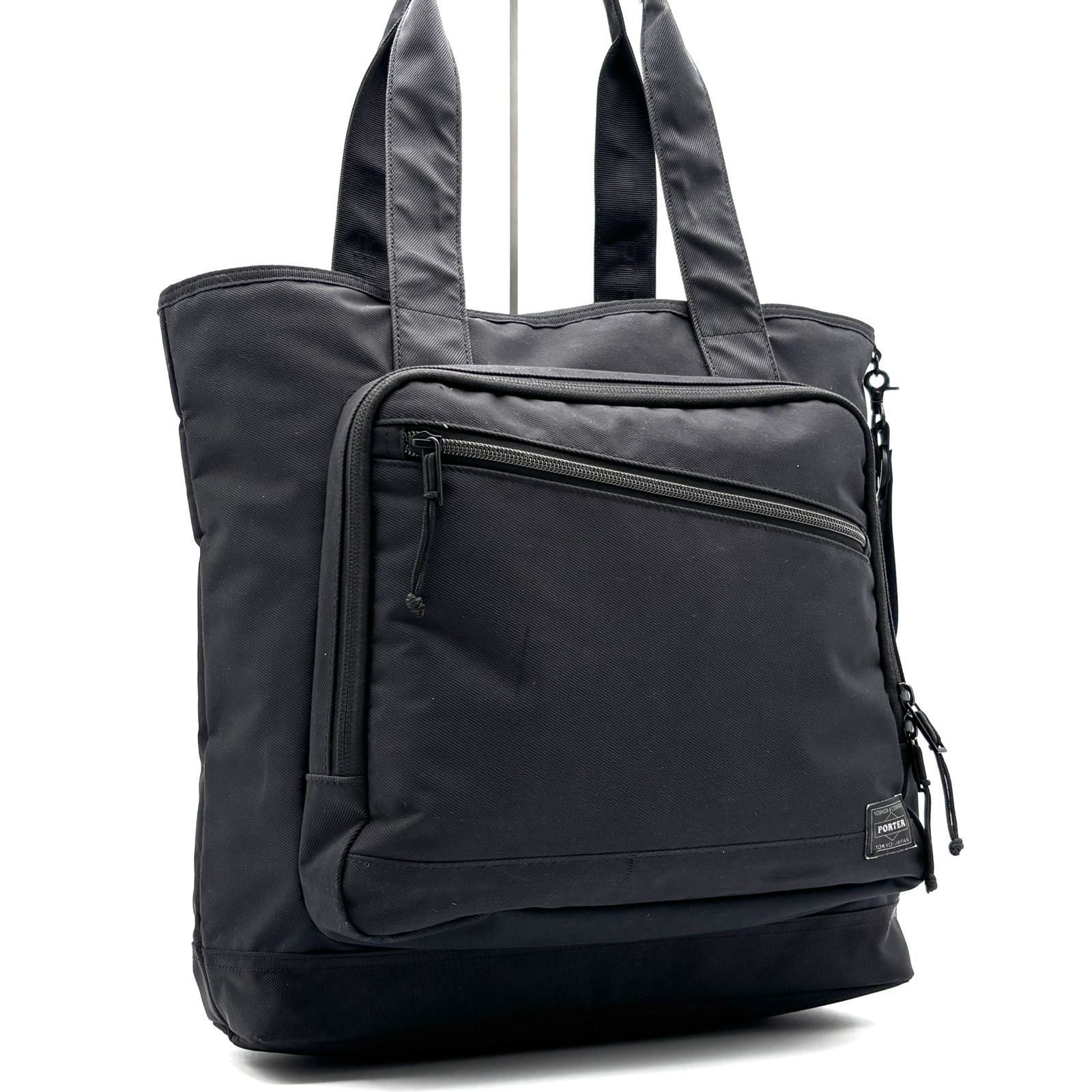 美品 PORTER ポーター フロント L トートバッグ ビジネスバッグ 