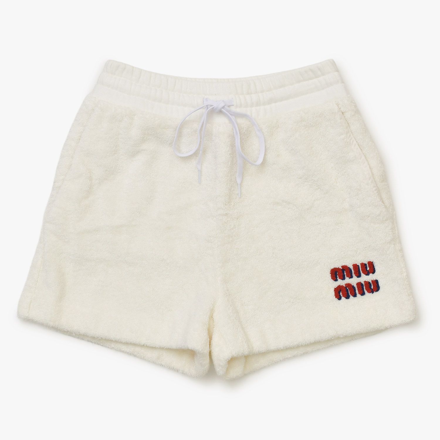 極美品 MIUMIU ミュウミュウ ショーツ ボアショートパンツ MJP274 