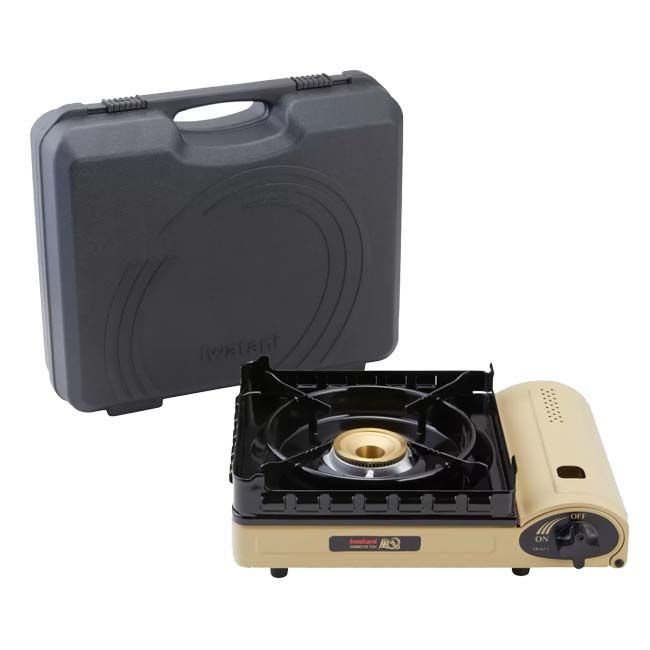 イワタニ(Iwatani) カセットフー 風まるIII 風に強いカセットこんろ ダブル防風ユニット塔載 屋内外兼用モデル QQ コストコ CB-KZ-3 サンドベージュ(26y5m)(431009913)