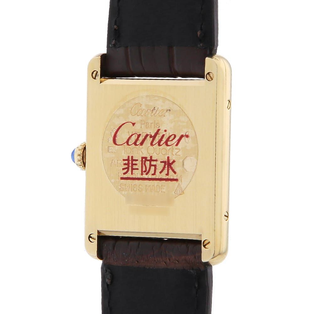カルティエ マストタンクLM ヴェルメイユ W1002653 中古 ボーイズ(ユニ