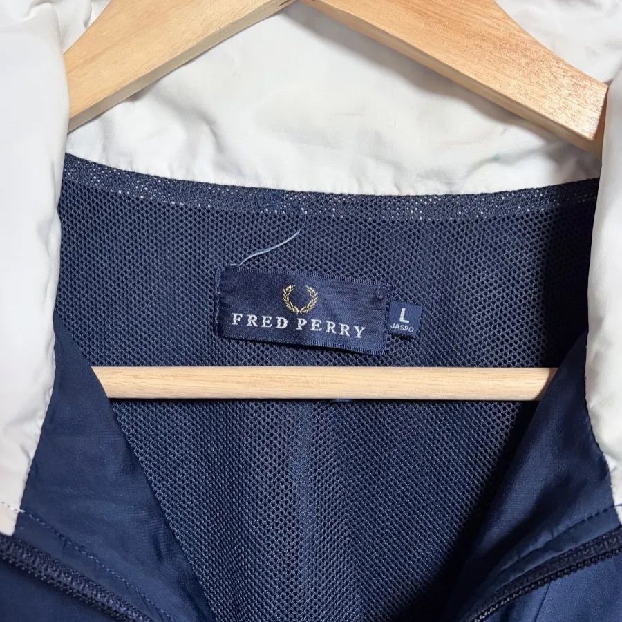 美品】フレッドペリー ナイロン セットアップ L ネイビー 紺◇FRED 