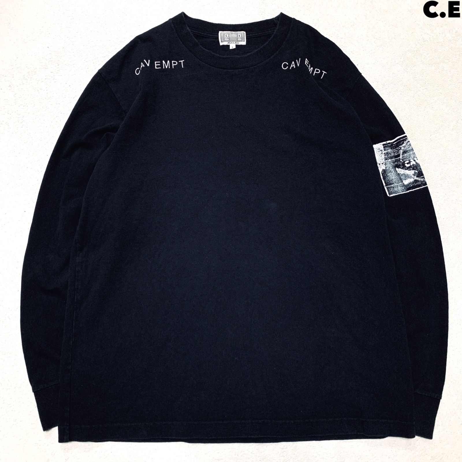 C.E / CAV EMPT ロングスリーブTシャツ 長袖カットソー ロンT 袖 