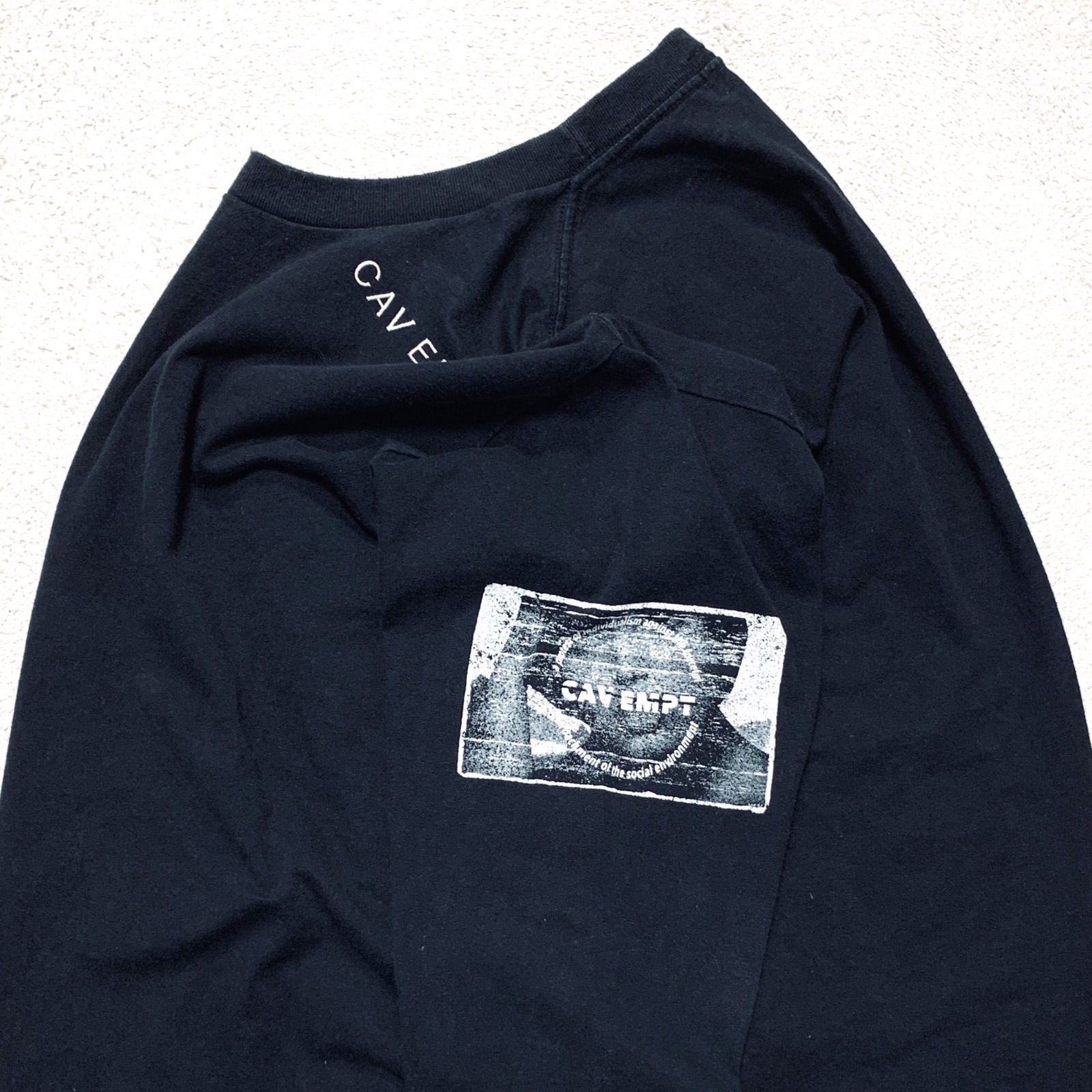C.E / CAV EMPT ロングスリーブTシャツ 長袖カットソー ロンT 袖 