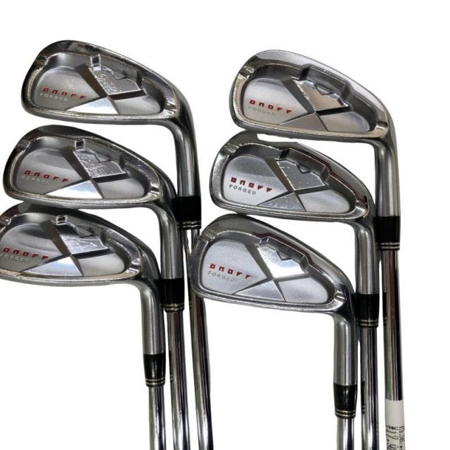 中古】 ダイワ(グローブライド) ONOFF FORGED(2013) 6S アイアンセット 