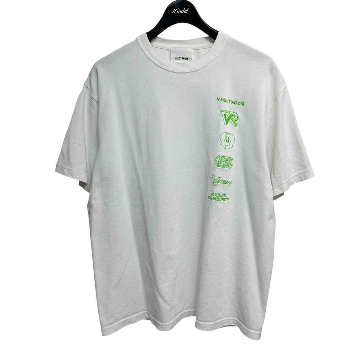 vaultroom LOGO TEE / WHT ZETA DIVISION x vaultroom TEE WHITE 