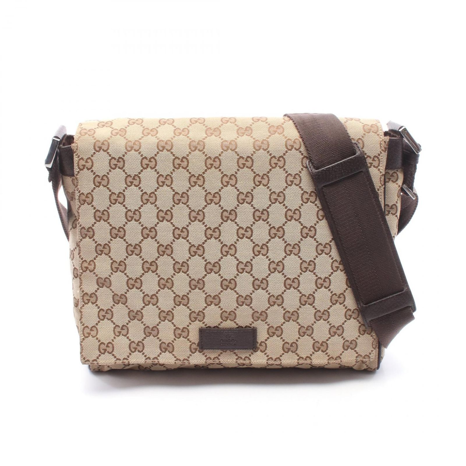 グッチ GUCCI ショルダーバッグ GGキャンバス 146236 ベージュ 