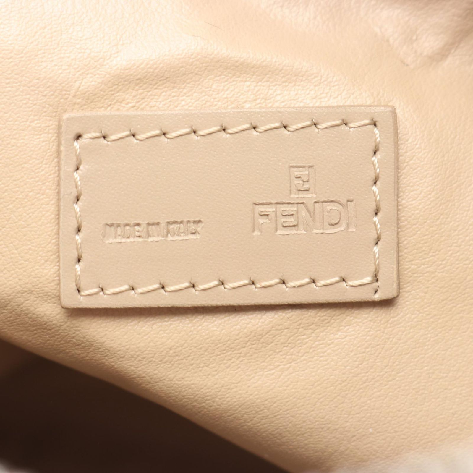 フェンディ FENDI ハンドバッグ ズッキーノ 8N0005 ベージュ 