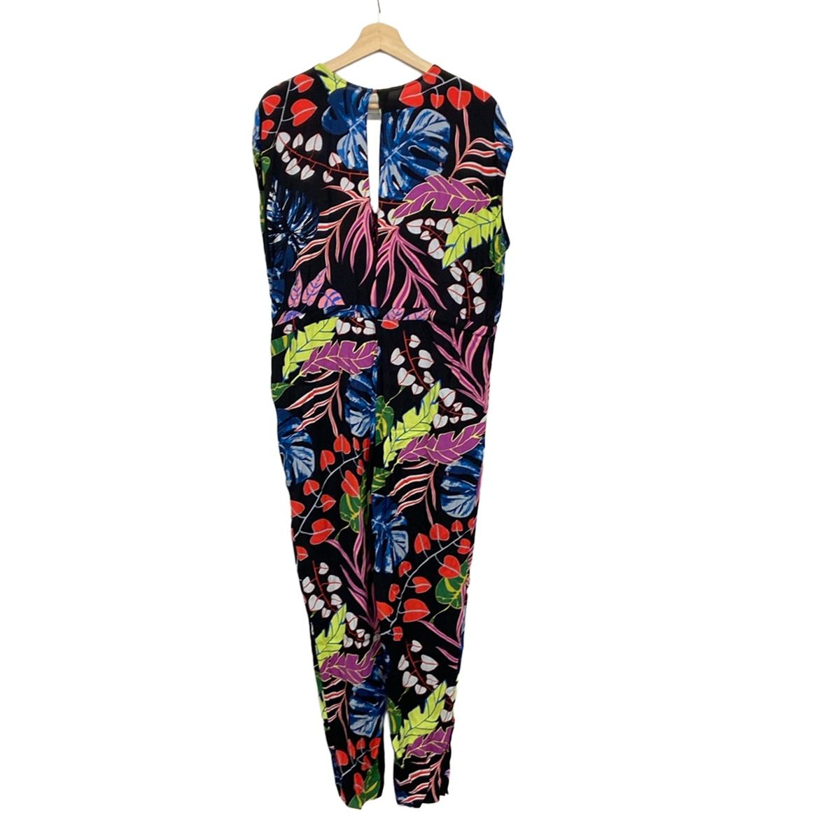 Desigual(デシグアル) オールインワン サイズS レディース - 黒×ピンク 