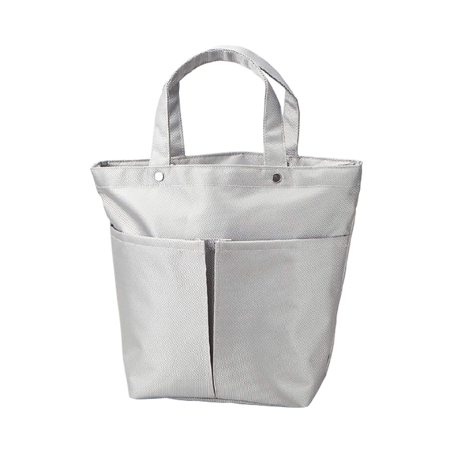 竹中(Takenaka) ランチバッグ グレー 33×27×13cm ランチバッグ オベロ ランチトート グレー T-86340