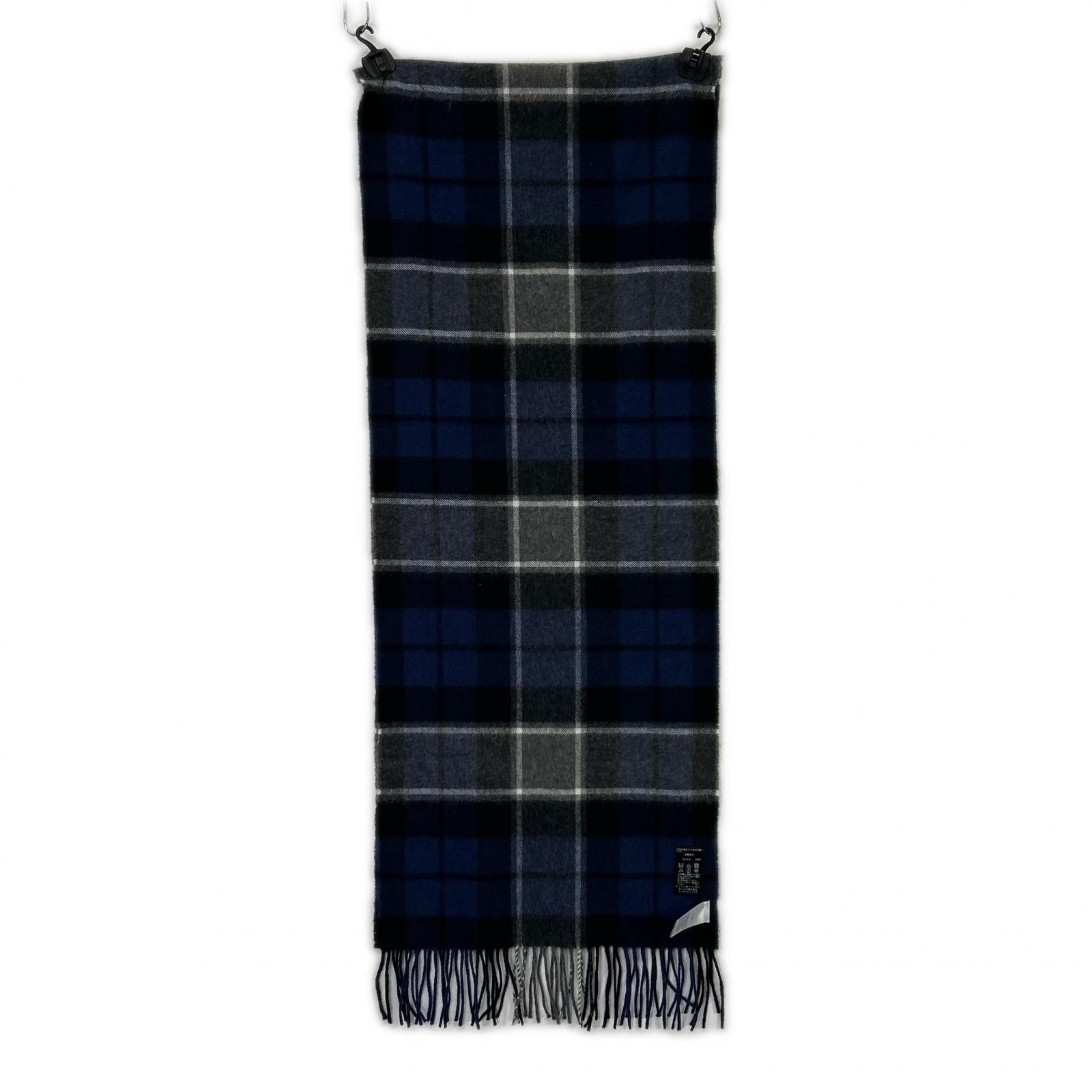ジョンストンズ 【美品】カシミヤ100％ 大判 フリンジ Johnstons ジョンストンズ カシミヤ100 フリンジ マフラー - メルカリ