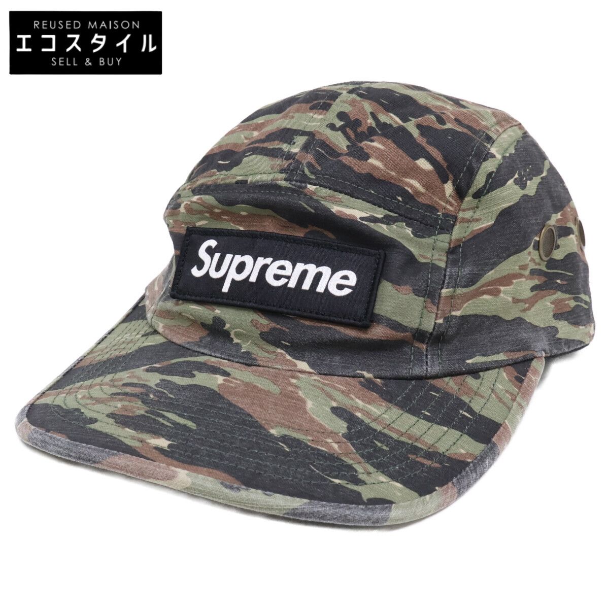 Supreme シュプリーム 【美品】SS24 Military Camp Cap Olive Tiger