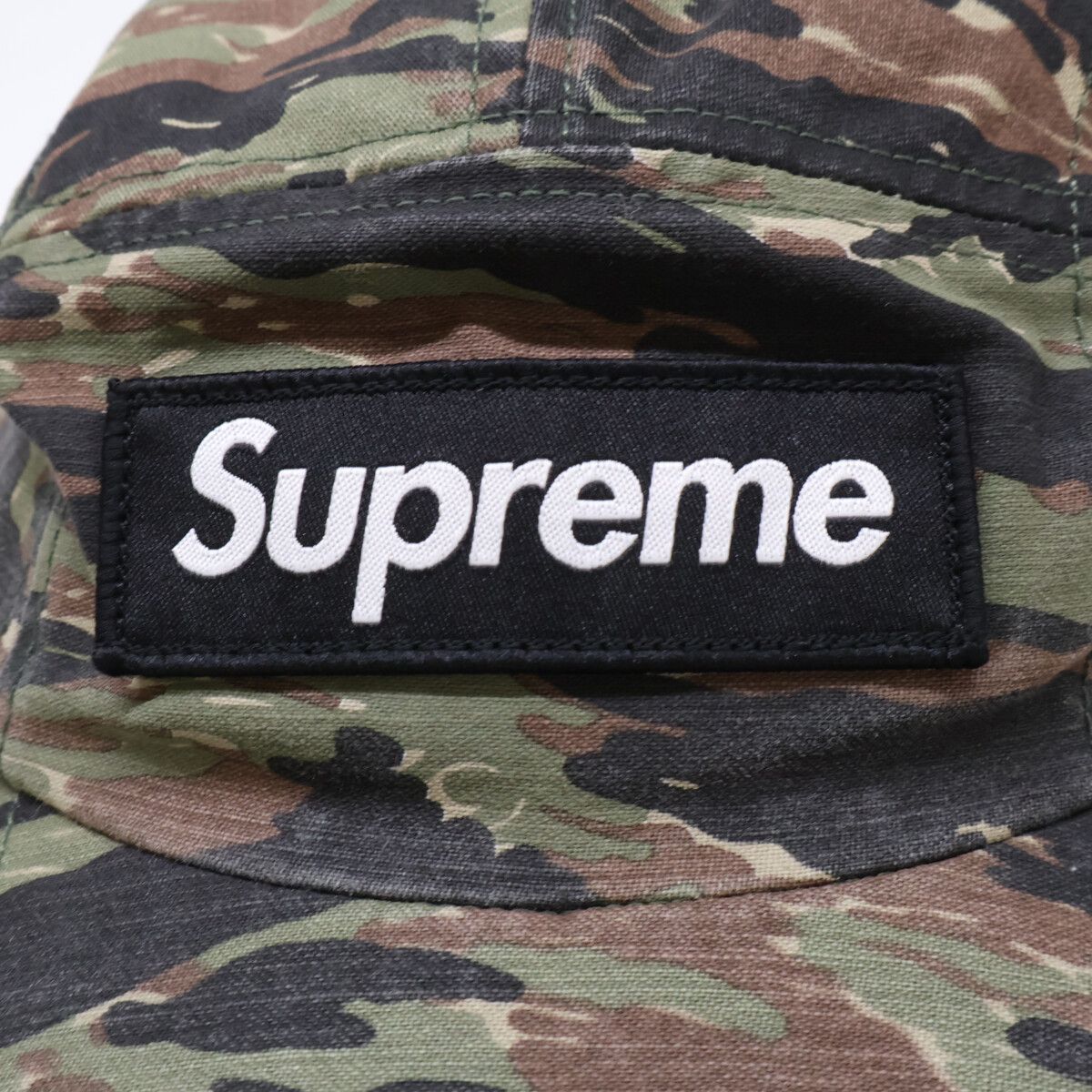Supreme シュプリーム 【美品】SS24 Military Camp Cap Olive Tiger
