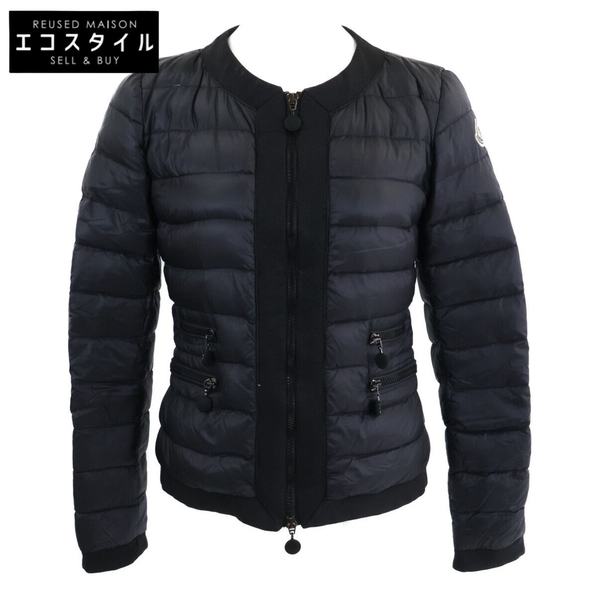 MONCLER モンクレール MARAISETTE ノーカラー ダウンジャケット 00 