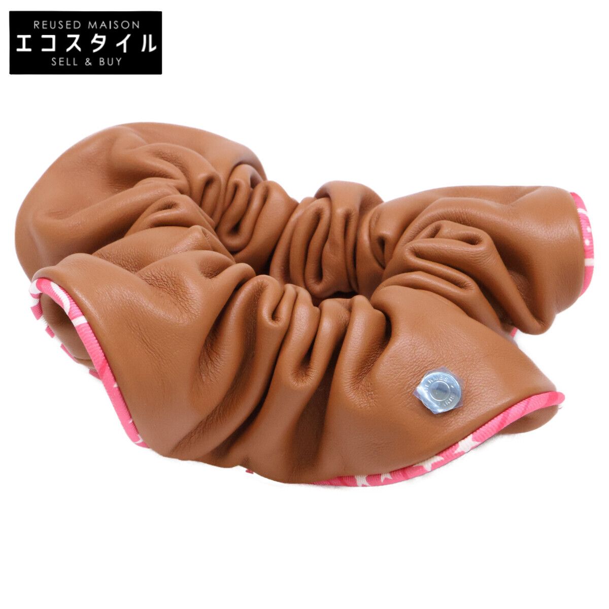HERMES　エルメス　【美品】H241028G 37TU クラウディア アニョー・ナパリゼ シュシュ
