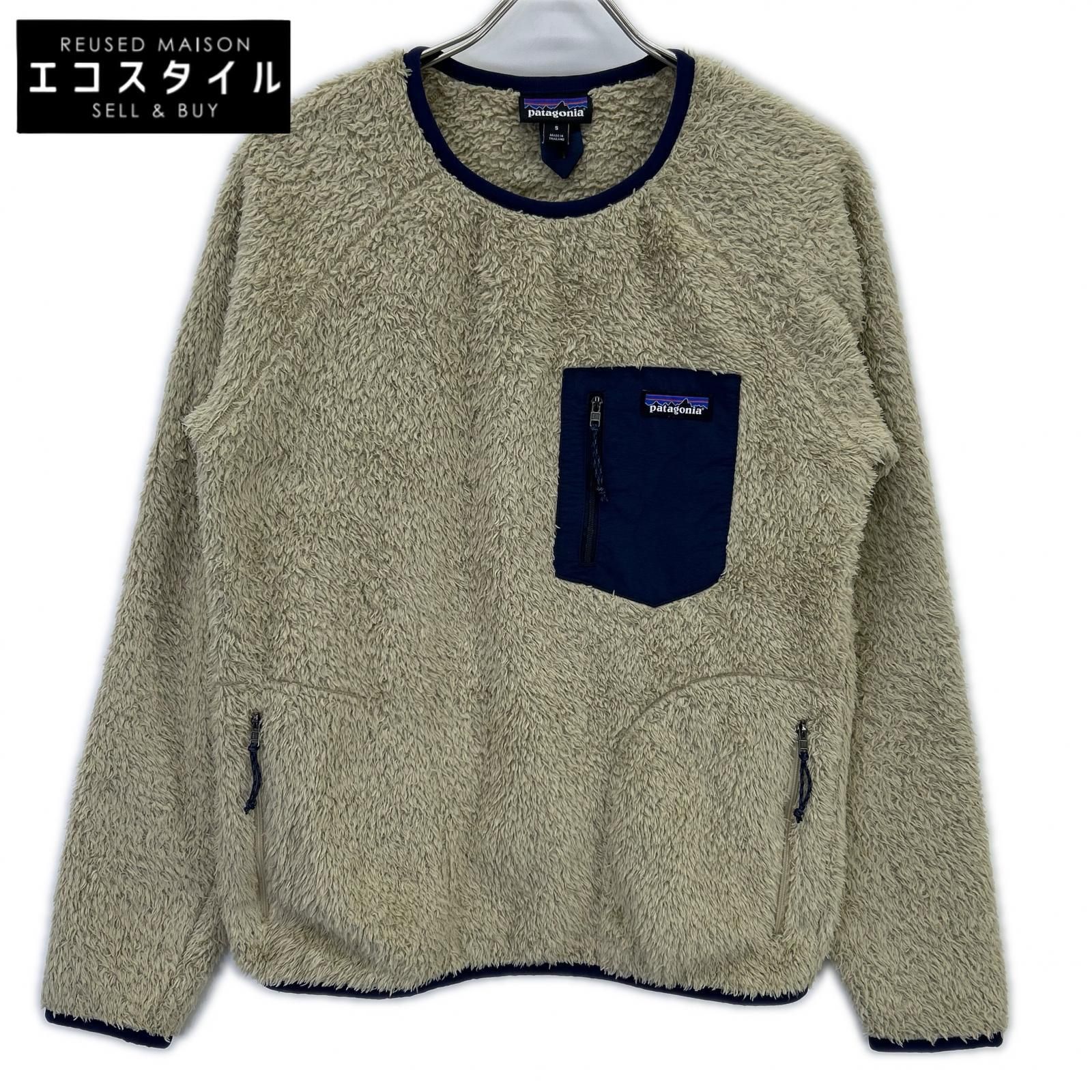 patagonia パタゴニア 25895FA21 ベージュ ボアフリースジャケット S 