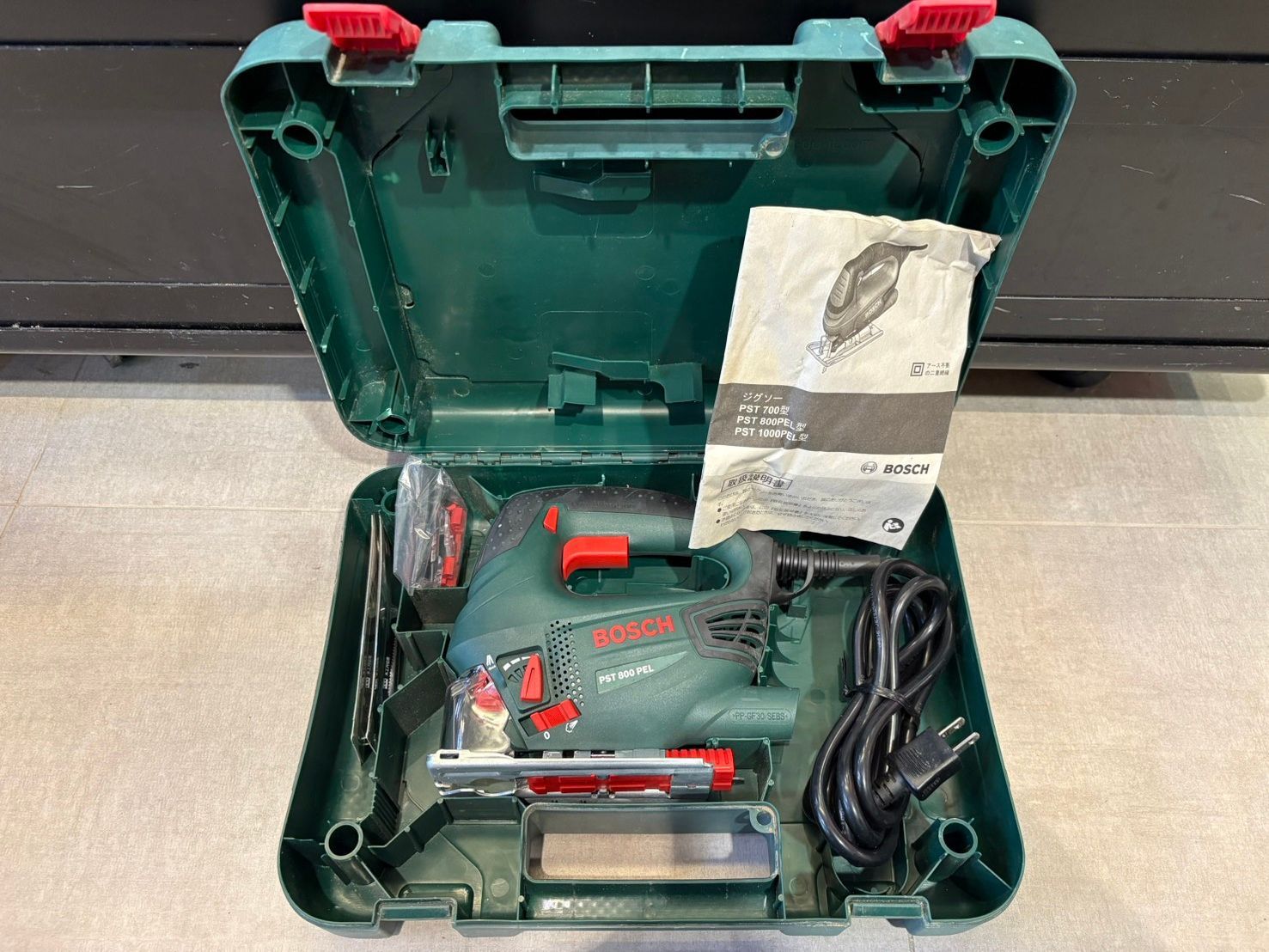 ◆BOSCH ボッシュ ジグソー PST800PEL 電動工具 ケース付き 中古◆21385★