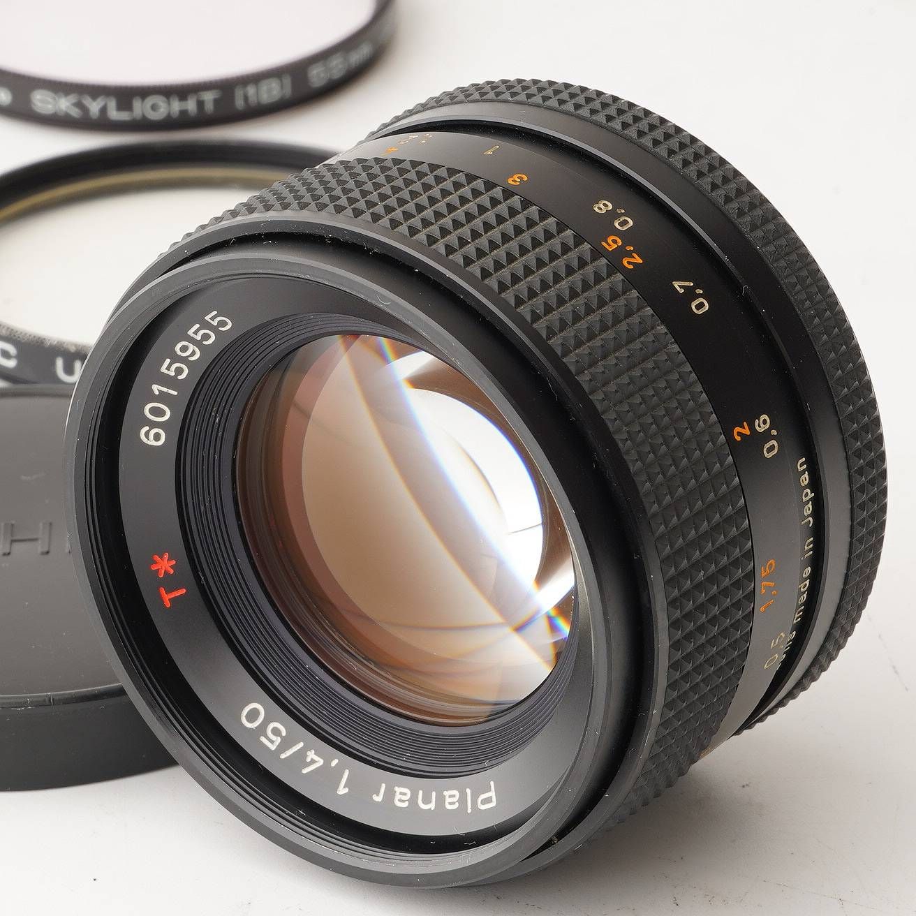 コンタックス Contax カールツァイス Carl Zeiss Planar 50mm F1.4 T 