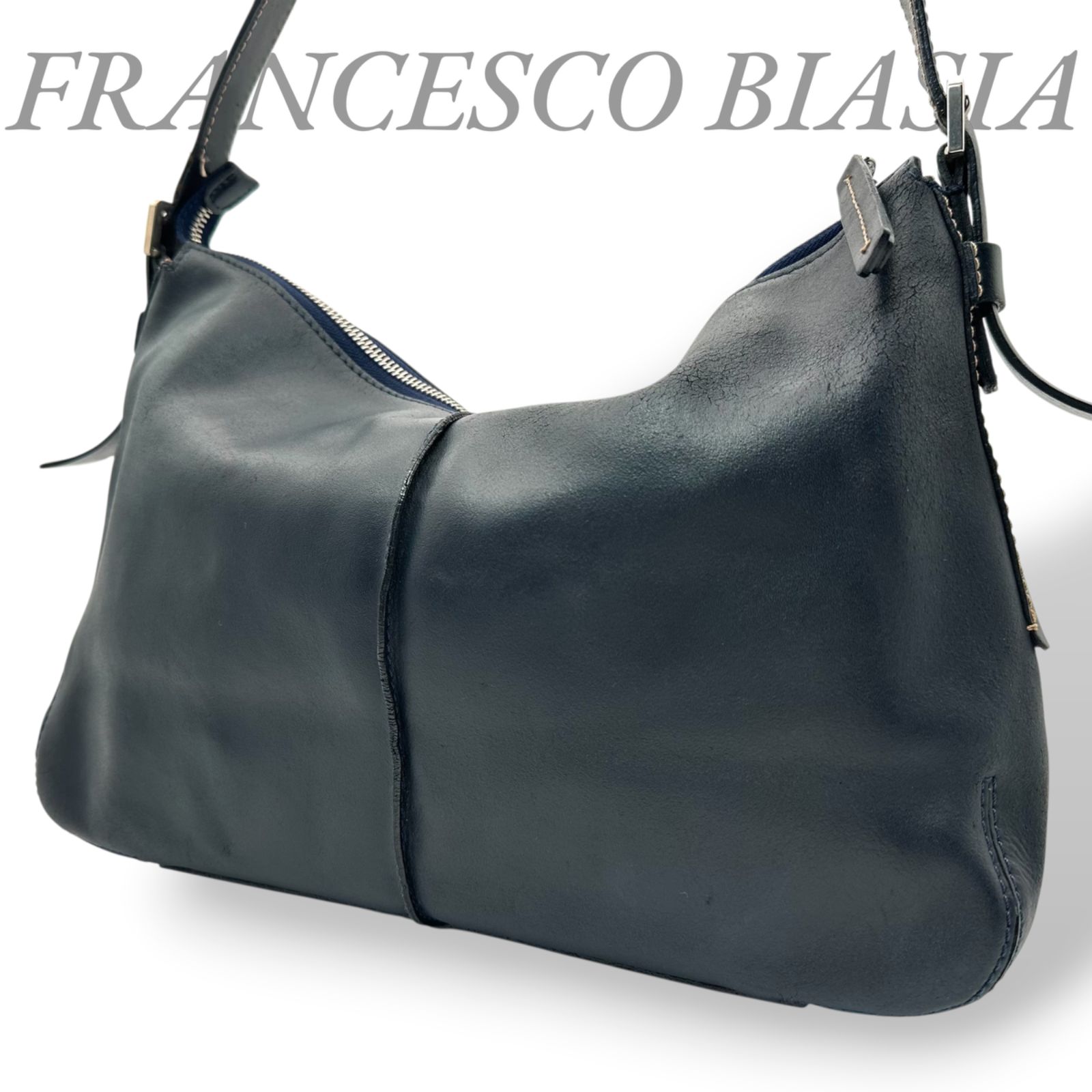 B5362】 FRANCESCO BIASIA フランチェスコビアジア ワンショルダー 