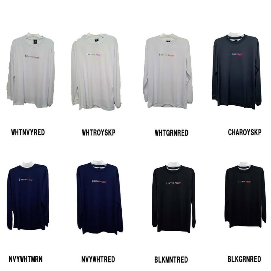 INTHEPAINT インザペイント LONG SLEEVE SHIRTS ITP2303HD バスケット Tシャツ バスケットボール 長袖 練習着
