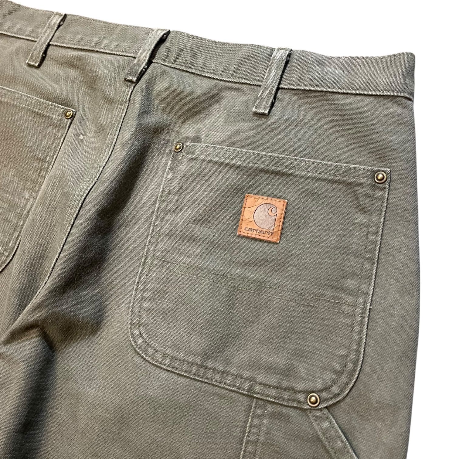 Carhartt Double Knee Short モスグリーン W32 カーハート ダブルニー