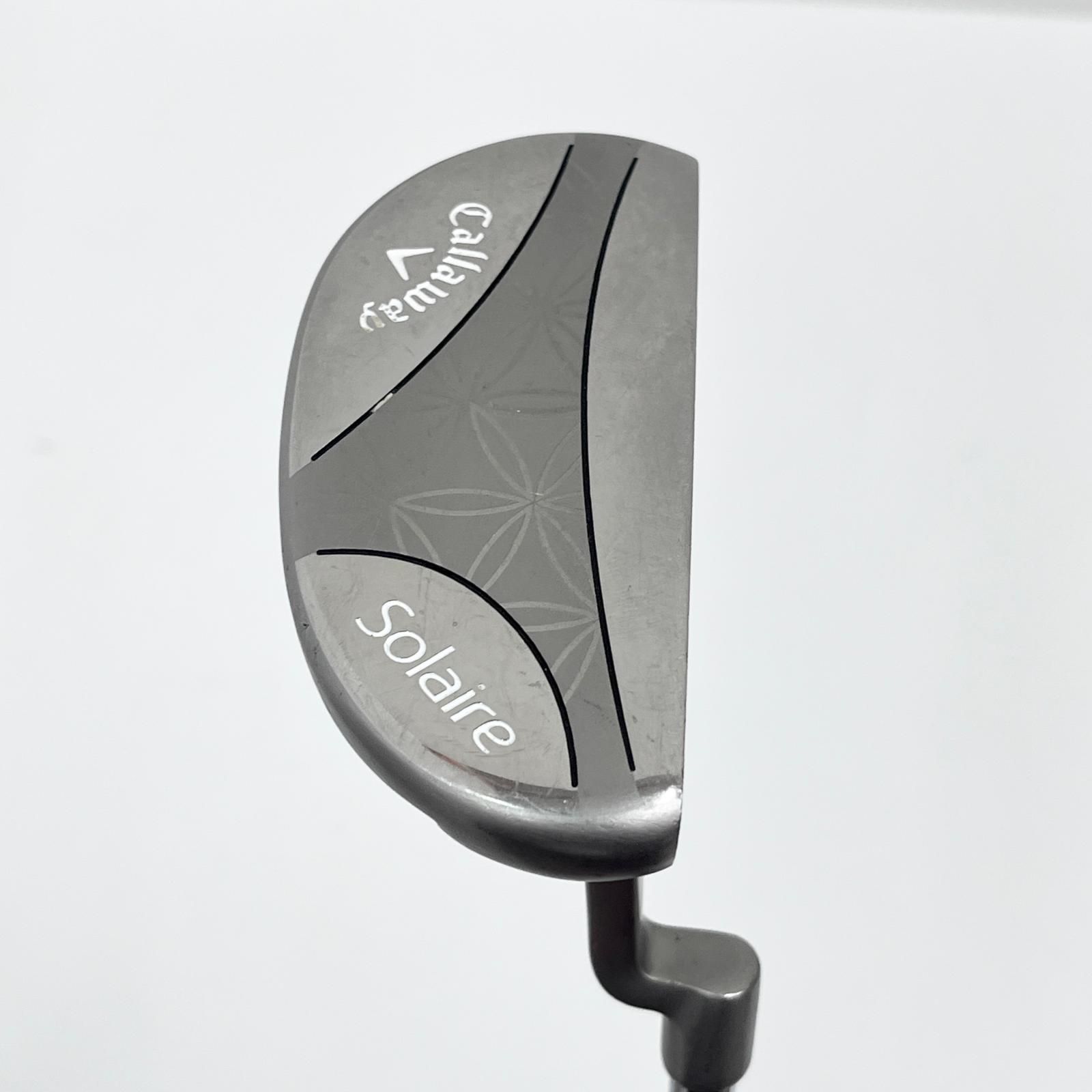 【加古川店】 中古 Callaway | キャロウェイ パター Solaire レディースパター 約32インチ ヘッドカバー付 【427】