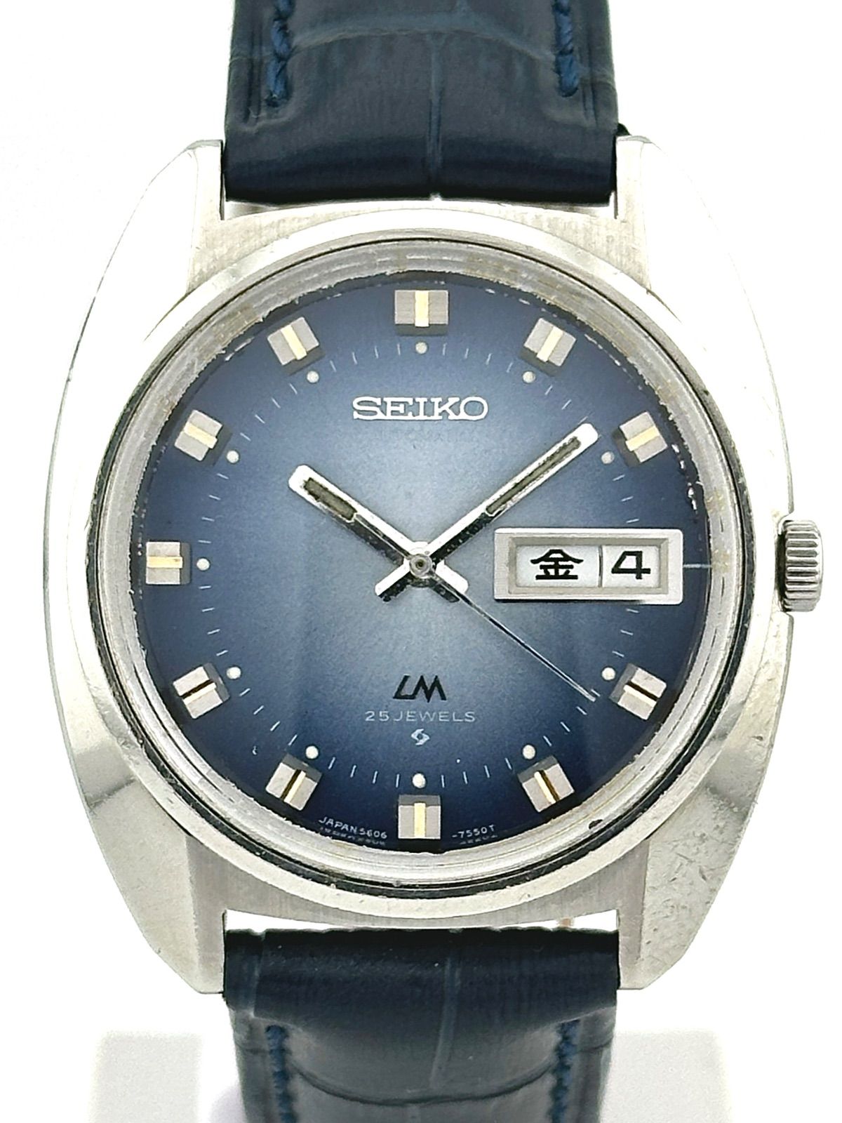 SEIKO 5606-7231 ロードマチック デイデイト OH済み 自動巻き時計