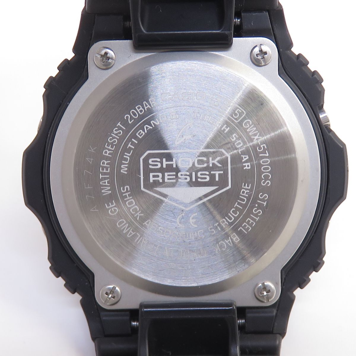 中古　G- SHOCK CASIO カシオ G-SHOCK G-LIDE GWX-5700CS-1JF タフソーラー 腕時計